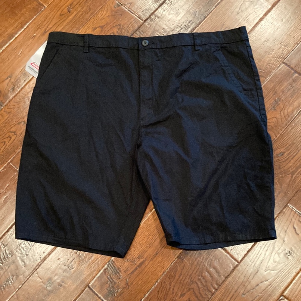 Men’s Dickies Regular Fit Ripstop Black Work Short Pants Size 44 NEW